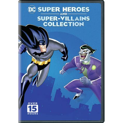 Dc Super Heroes And Super Villains Collection Dvd
