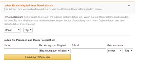 Rabatte auf tablets, iphones & mehr. Amazon Prime: Teilen der Mitgliedschaft - Alle Vorteile ...