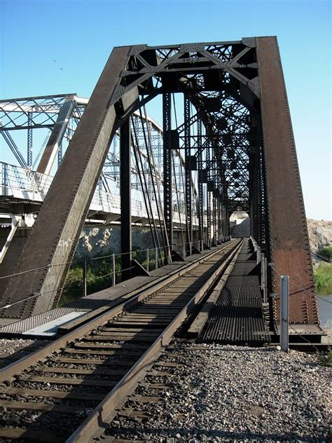 Steel Bridge Looking From Arizona Towards California Chris