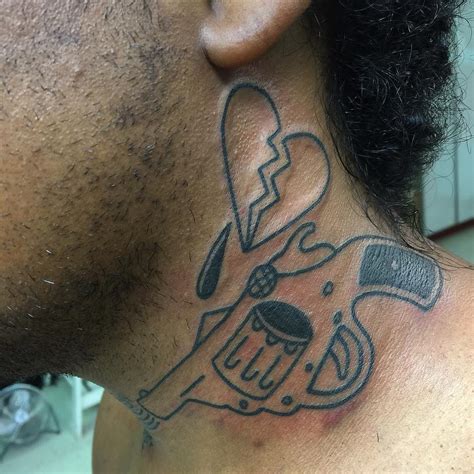 Simple Neck Tattoo | Best Tattoo Ideas Gallery