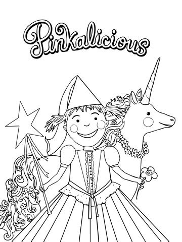 Officially licensed disney fancy nancy toys and games products for girls. Pinkalicious Coloring page | SuperColoring.com