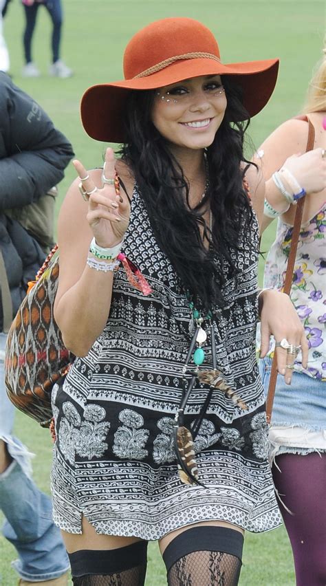 Vanessa Hudgens At Coachella Music Festival GotCeleb