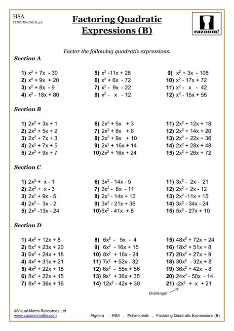 Free Printable Algebra 1 Worksheets And Answer Key Printable Form