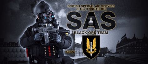 Ma1005 British Sas B Squadron Black Ops Team Sean Did Corp