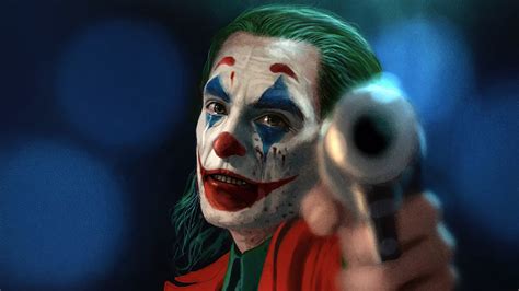 Joaquin phoenix, joker, batman, joker (2019 movie), dark, dc joker (2019 movie), joaquin phoenix, actor, men, crying, movie poster. Joker With Gun 2020 4K HD Superheroes Wallpapers | HD ...