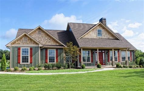 The Glenridge A Farmhouse Style House Plans House Plans Custom Home