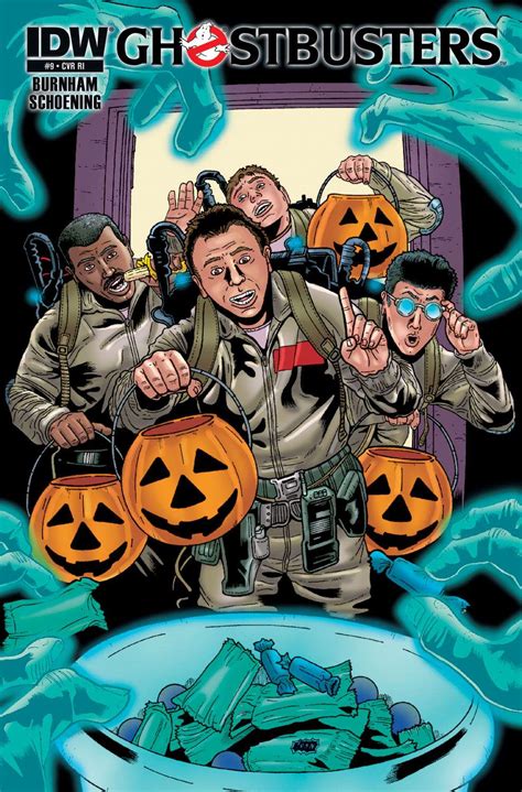 Issue 9 Variant Ghostbusters News