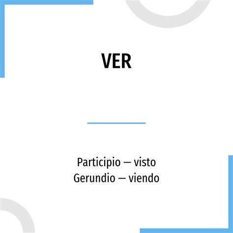 Conjugation Ver 🔸 Spanish Verb In All Tenses And Forms Conjugate In