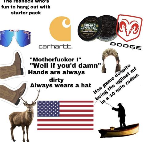 Redneck Kid Whos Actually Fun To Hang Out With Starter Pack Starterpacks