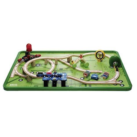 If you are looking for a kids' train with all the bells and whistles, then the brio deluxe railway set is the right choice. Brio train table set - KinderSpell