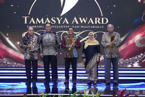 Konsisten Berdayakan Masyarakat Ptba Raih Tamasya Award Dari