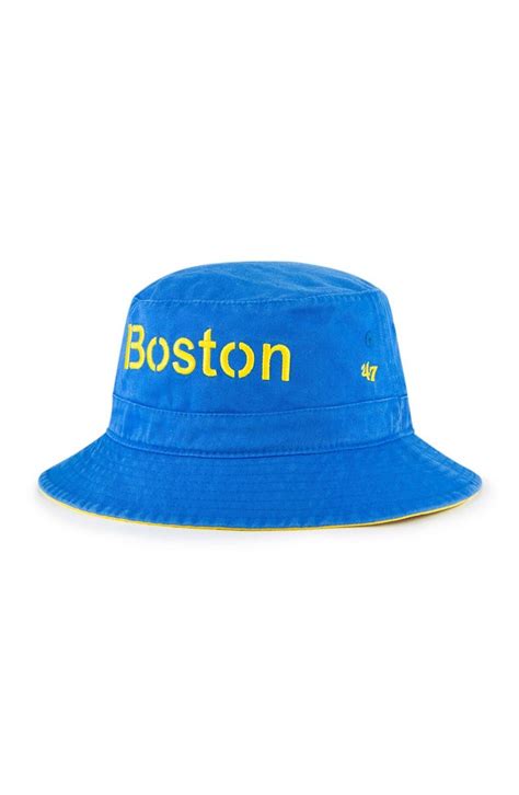47 Mens 47 Blue Boston Red Sox 2021 Mlb City Connect Team Bucket Hat