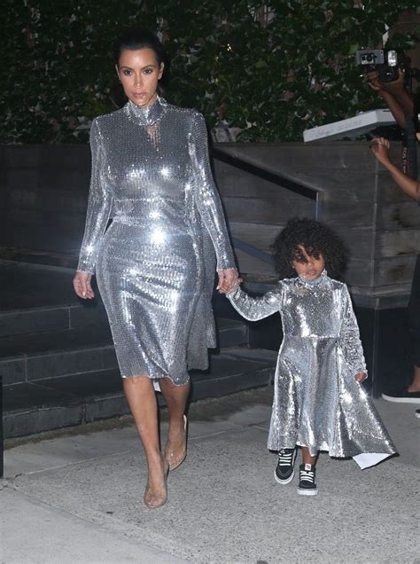 Kim Kardashians The Life Of Pablo Madison Square Garden Concert Vetements Silver Open Back High