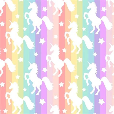 Laeacco Colorful Rainbow Stripes Unicorn Pattern Baby Newborn