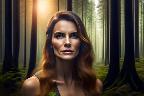 Lexica Uncanny Face Of A Woman 8 K Hyperrealist In The Woods
