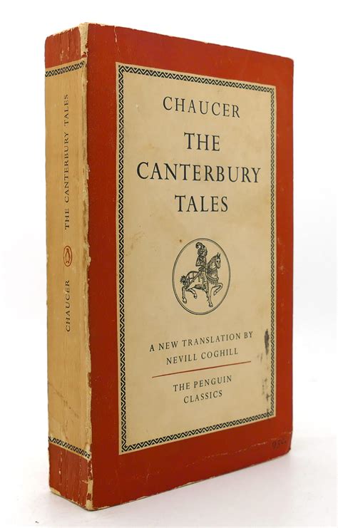 The Canterbury Tales By Geoffrey Chaucer Softcover 1955 First
