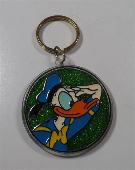 Vintage Walt Disney Figural Donald Duck Glitter Character Collectible