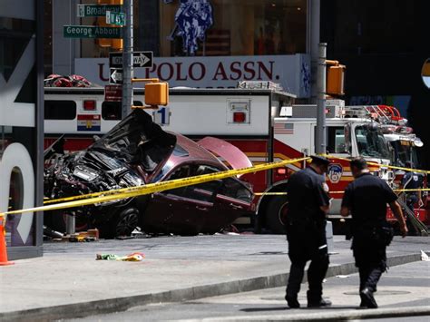 Woman Killed 22 Injured After Car Plows Into Pedestrians In Times