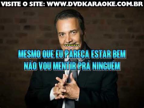 Não vou acreditar não vou me entregar tenho medo mas você foi responsável pelo quanto eu chorei hoje eu quero ficar so, eu não quero mais chorar por esse amor José Augusto Juro Que Não Vou Mais Chorar