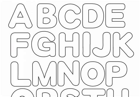 Moldes De Letras Alfabeto Em Eva Abcdef B49 Alphabet Letter Templates