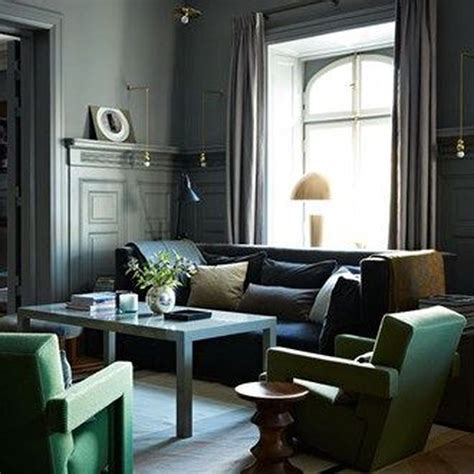 20 Enchanting Living Rooms Ideas With Combinations Of Grey Green