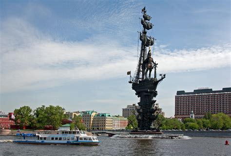 Three Years In Moscow Peter The Great Statue