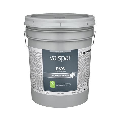 Valspar Pro Interior Pva Water-Based Wall and Ceiling Primer (5-Gallon