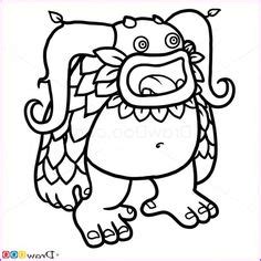 Glowbe my singing monsters coloring pages. Pin on draw maw