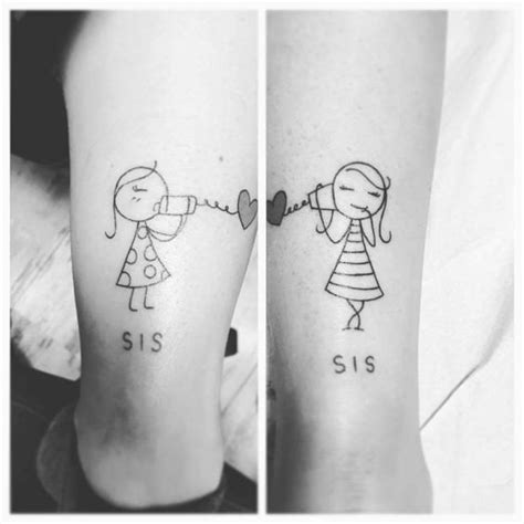 54 Cool Sister Tattoo Ideas To Show Your Bond Page 19 Of 54 Sister