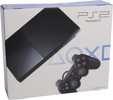 Playstation 2 Console 90004 Black Amazonit Videogiochi