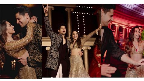 Sidharth Malhotra Kiara Advani Dancing Together On Their Sangeet Night Youtube