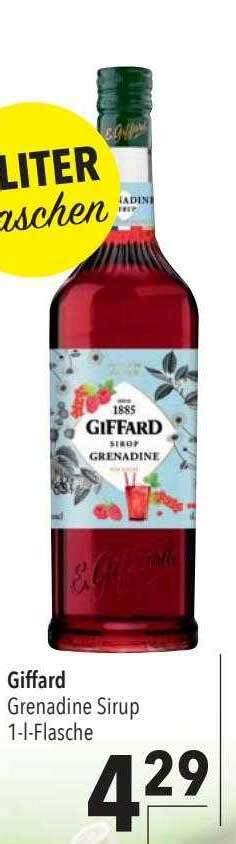 Giffard Grenadine Sirup Angebot Bei Citti Markt