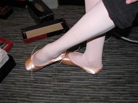 Inside Outside Upside Down Abigail Ballerina Gets Her First Pointe Shoes