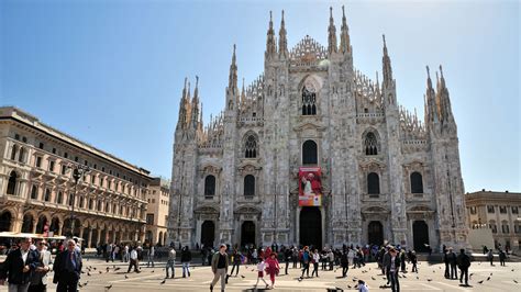 Duomo Di Milano Milan Cathedral Full Hd Desktop Wallpaper