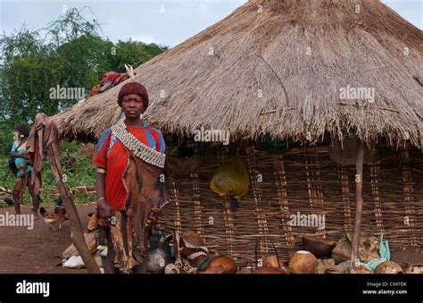 Turmi Ethiopia Africa Village Lower Omo Valley Tribal Tribe Bena