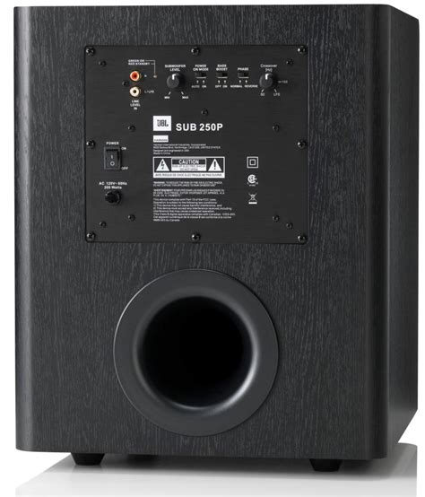 Jbl Sub 260p 12 Inch 300 Watt Powered Subwoofer Amazonca Electronics