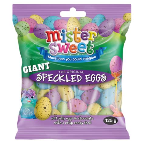 Mister Sweets Giant Speckled Eggs 125g Soft Sweets Chocolates
