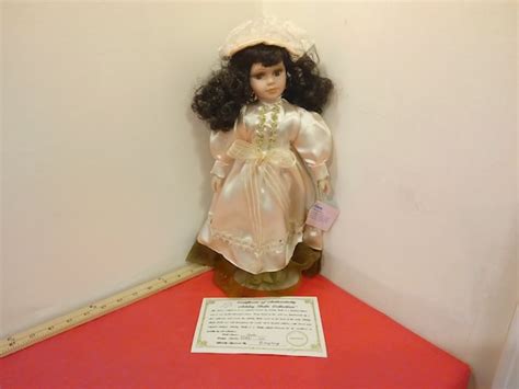 Vintage Porcelain Doll Ashley Belle Collection Martha Etsy