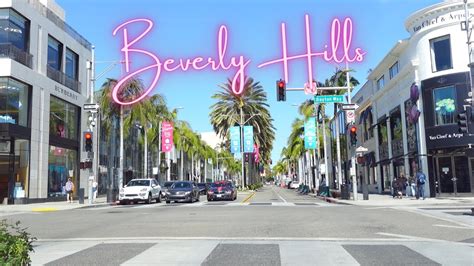 Driving Around Beverly Hills Los Angeles County California 4k Youtube