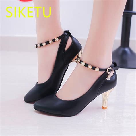 Siketu 2017 Free Shipping Spring And Autumn Women Shoes High Heels