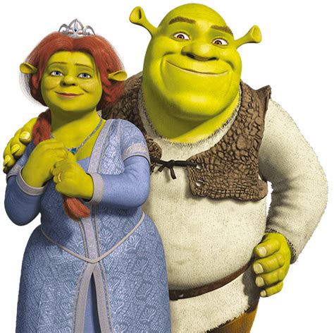 Personajes De Shrek Fiona Y Shrek Shrek Personajes