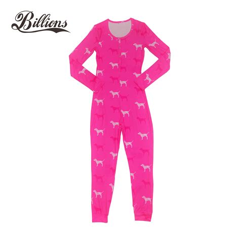 Billions Hot Sell Sexy Long Onsie Pajama With Butt Flap Custom Adult