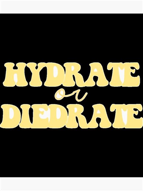 Hydrate Or Diedrate Sticker Poster For Sale By Dorabmr0clara Redbubble
