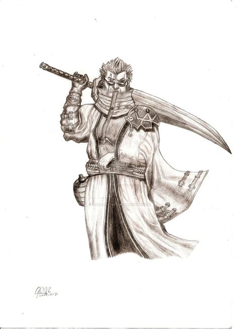 Anime Warrior Drawing At Getdrawings Free Download