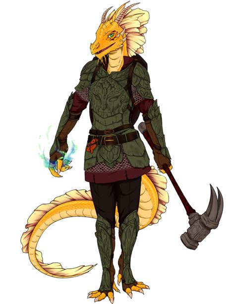 Character Art Behold Satias My Gorgeous Dragonborn Paladin Fantasy