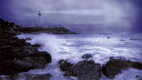 Stormy Beach Backgrounds Wallpaper Cave