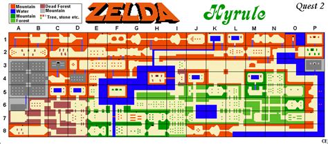 The Legend Of Zelda Quest 2 Maps Zelda Xtreme