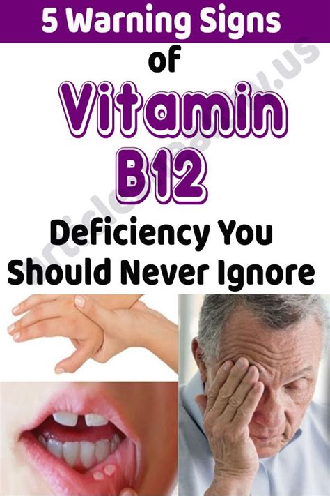 5 Warning Signs Of Vitamin B12 Deficiency You Should Never Ignore With