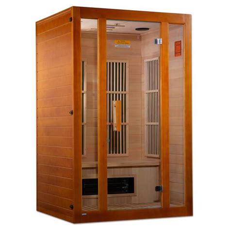 Maxxus Lifesauna Aspen Upgraded 2 Person Electric Infrared Sauna With 6