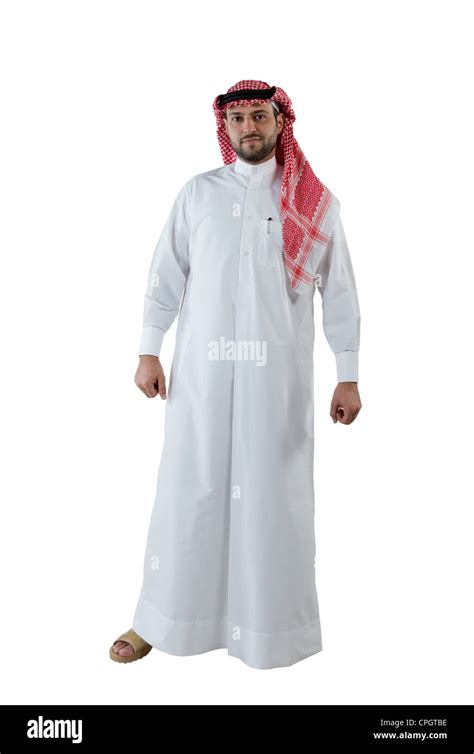 Árabe Hombre Vestido Con Un Traje Tradicional Mirando A La Cámara Fotografía De Stock Alamy
